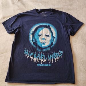 Halloween 2 Michael Myers Graphic Tshirt Size Large